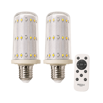 Pridola Design WIRELESS RECHARGEABLE LIGHT BULBS PRO (SET OF 2)